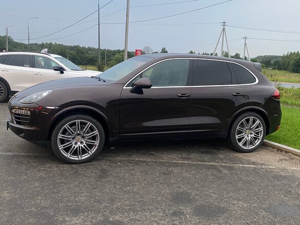 2014 Porsche Cayenne II Рестайлинг (958), коричневый, 2495000 рублей - вид 21