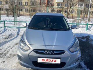 2012 Hyundai Solaris I, серебристый, 670000 рублей, вид 1