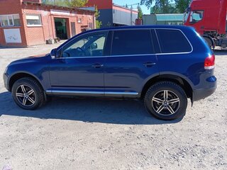 2006 Volkswagen Touareg I, синий, 850000 рублей, вид 1
