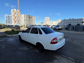 2014 Lada (ВАЗ) Priora I Рестайлинг, белый, 530000 рублей, вид 4