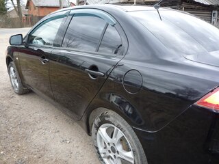 2007 Mitsubishi Lancer X, чёрный, 440000 рублей, вид 5