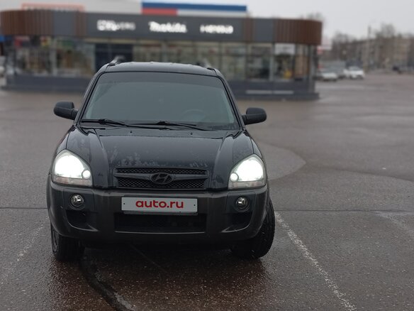 2008 Hyundai Tucson I, чёрный, 900000 рублей - вид 8