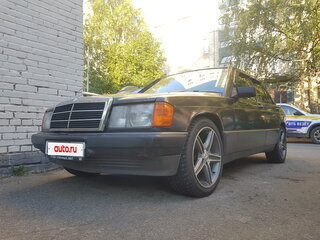1988 Mercedes-Benz 190 (W201), чёрный, 295000 рублей, вид 1