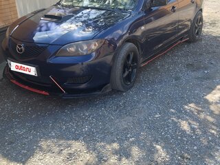 2004 Mazda 3 I (BK), синий, 370000 рублей, вид 4