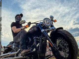 2018 Harley-Davidson Softail Slim, чёрный, 1940000 рублей, вид 1