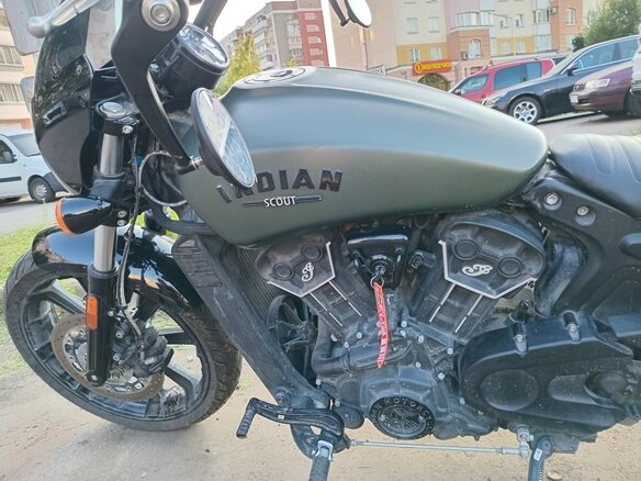 2023 Indian Scout, зелёный, 1190000 рублей - вид 1