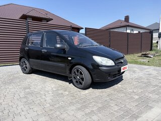 2010 Hyundai Getz I Рестайлинг, чёрный, 430000 рублей, вид 2