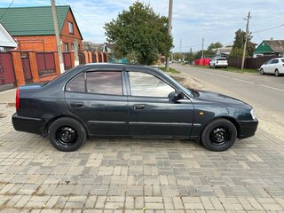 2006 Hyundai Accent ТагАЗ II, чёрный, 318000 рублей, вид 5
