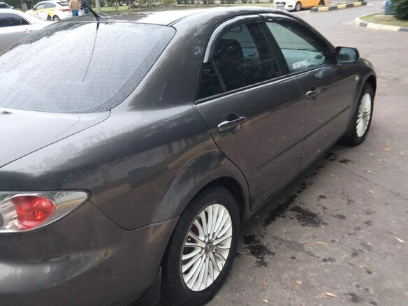 2006 Mazda 6 I (GG) Рестайлинг, серый, 399999 рублей - вид 5