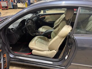 2005 Mercedes-Benz CLK-Класс 280 II (W209) Рестайлинг, серый, 730000 рублей, вид 5