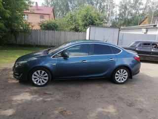 2013 Opel Astra J Рестайлинг, синий, 700000 рублей, вид 5