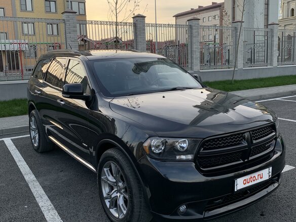 2012 Dodge Durango 6-speed III, чёрный, 2000000 рублей - вид 6