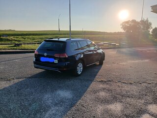 2020 Volkswagen Golf TGI BlueMotion VII Рестайлинг, синий, 1726683 рублей, вид 3