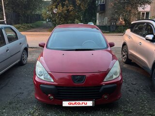 2006 Peugeot 307 I Рестайлинг, красный, 300000 рублей, вид 1