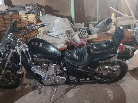 1995 Honda Steed 400, чёрный, 250000 рублей, вид 2