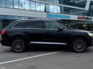 2017 Audi Q7 II (4M), чёрный, 3900000 рублей, вид 3