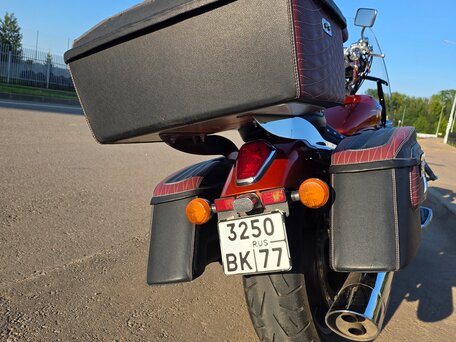 2003 Honda VTX 1800, оранжевый, 850000 рублей, вид 4
