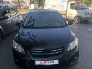 2007 Toyota Corolla AMT X (E140, E150), чёрный, 750000 рублей, вид 1