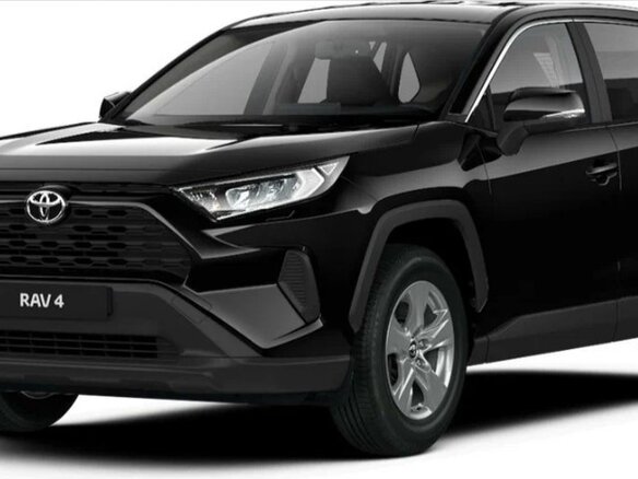 2021 Toyota RAV4 V (XA50), чёрный, 2480000 рублей - вид 2
