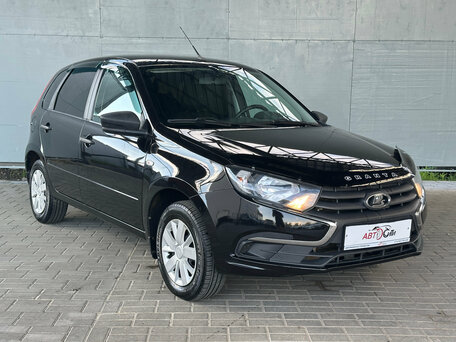 2021 Lada (ВАЗ) Granta I Рестайлинг, чёрный, 620000 рублей, вид 4
