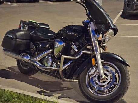 2008 Yamaha XVS1300, чёрный, 585000 рублей, вид 1
