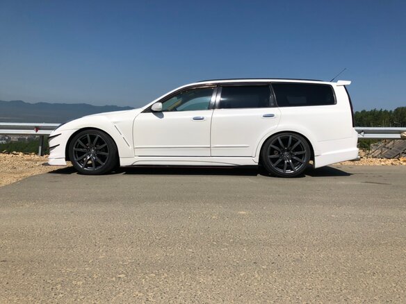 2003 Nissan Stagea II, белый - вид 8
