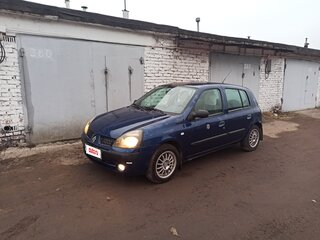 2003 Renault Clio II Рестайлинг 2, синий, 280000 рублей, вид 1