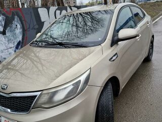 2015 Kia Rio 6-speed III, коричневый, 650000 рублей, вид 1