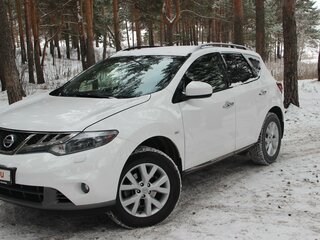 2014 Nissan Murano II (Z51) Рестайлинг 2, белый, 1960000 рублей, вид 2