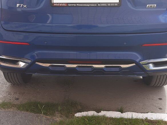2020 Haval F7x I, синий, 1765000 рублей - вид 1
