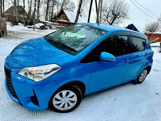 2018 Toyota Vitz III (XP130) Рестайлинг 2, синий, 1027000 рублей, вид 5