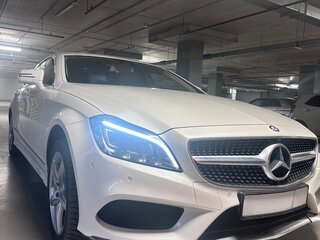 2015 Mercedes-Benz CLS 350 BlueTEC II (C218) Рестайлинг, белый, 3300000 рублей, вид 1