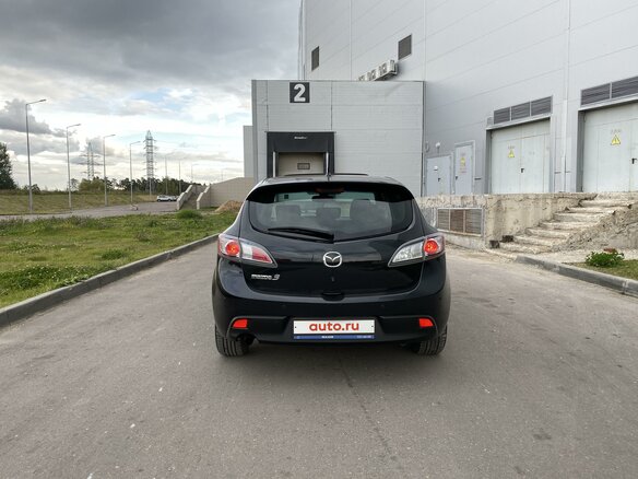 2009 Mazda 3 II (BL), чёрный - вид 5