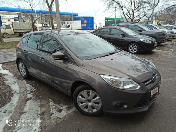 2014 Ford Focus III, серый - вид 1