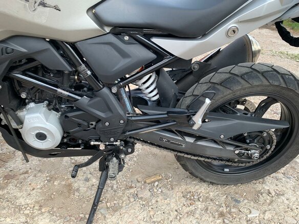 2020 BMW G 310 GS, синий, 400000 рублей - вид 6
