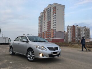 2008 Toyota Corolla X (E140, E150), серебристый, 850000 рублей, вид 2