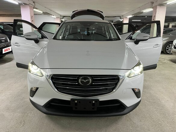 2019 Mazda CX-3 I Рестайлинг, белый, 1695000 рублей - вид 2