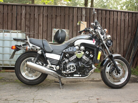 2001 Yamaha V-Max 1200, серый - вид 11