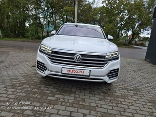 2019 Volkswagen Touareg III, белый, 4740000 рублей, вид 1