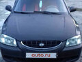 2005 Hyundai Accent ТагАЗ II, чёрный
