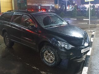 2010 SsangYong Actyon Sports I, чёрный, 650000 рублей, вид 1