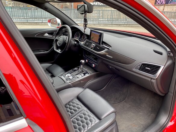 2013 Audi RS 6 III (C7), красный - вид 13