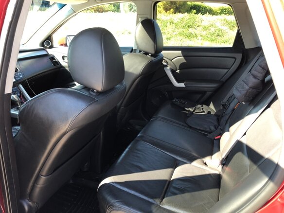 2007 Acura RDX I, красный, 1050000 рублей - вид 12