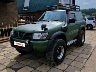 2000 Nissan Safari V (Y61), зелёный, 3250000 рублей, вид 1