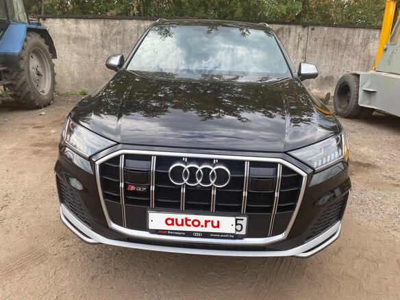 2021 Audi SQ7 I (4M) Рестайлинг, чёрный, 6745822 рублей