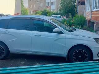 2017 Lada (ВАЗ) Vesta SW I, белый, 780000 рублей, вид 4
