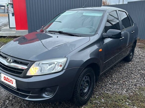 2014 Lada (ВАЗ) Granta I, серебристый, 500000 рублей