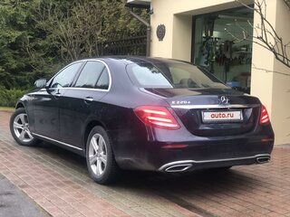 2016 Mercedes-Benz E-Класс 220 d V (W213, S213, C238), синий, 3350000 рублей, вид 5