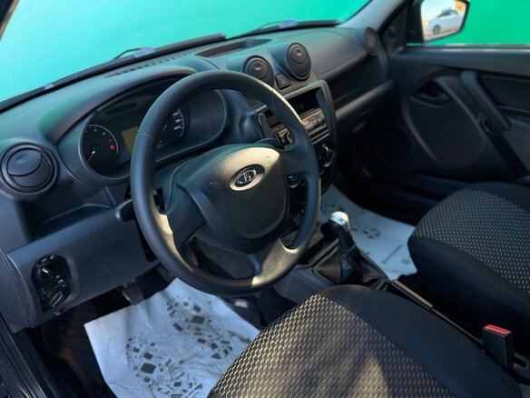 2016 Lada (ВАЗ) Granta I, серый, 475000 рублей - вид 9