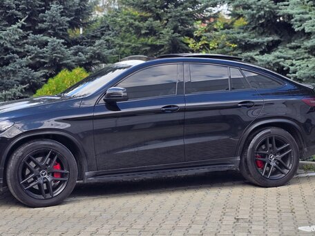 2017 Mercedes-Benz GLE Coupe AMG 43 AMG I (C292), чёрный, 3999000 рублей, вид 2
